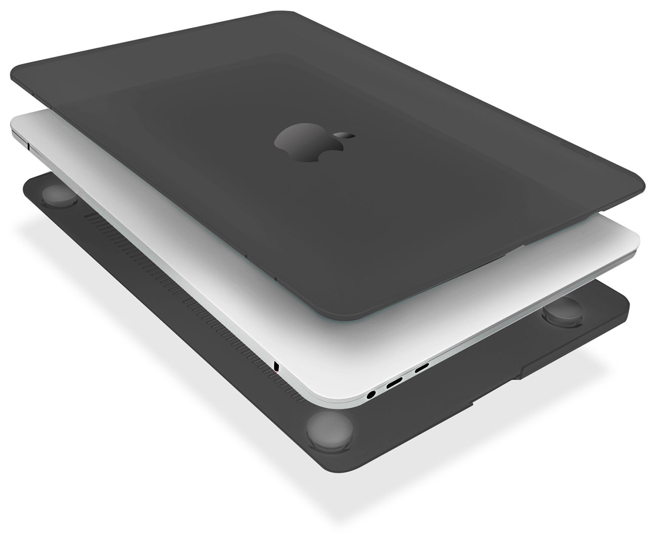 Techprotectus Matte Black Hardshell Case For 2020, M1 2020 MacBook Air 13" - Image 4